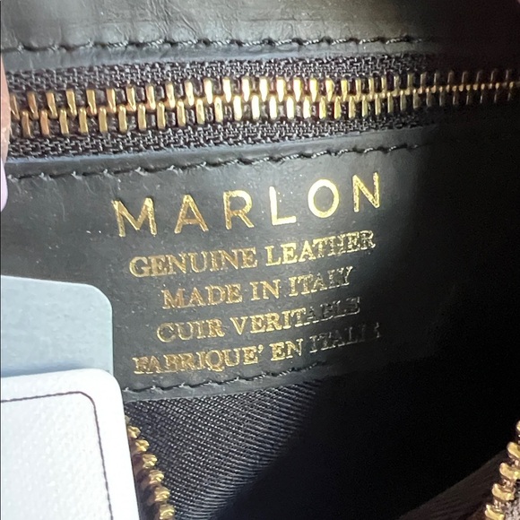 Marlon Firenze | Chocolate Leather Hobo Bag w/ Interchangeable Crossbody Strap - Picture 8 of 9